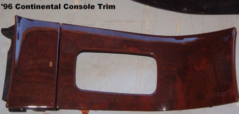 1994 Ford Crown Victoria - '96 Continental Console Wood Trim