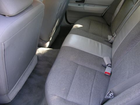 2003 Ford Crown Victoria - Back of the interior
