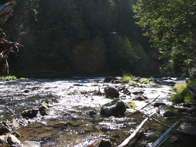 nice creek on the way
