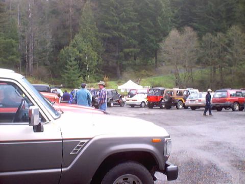 1976 Ford F-100 - Beginning of day.