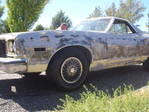 1976 Ford Ranchero - Driver's side after first stripping