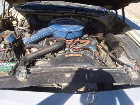 1976 Ford Ranchero - Engine when first purchased