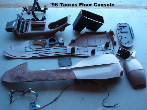 1994 Ford Crown Victoria - '96 Taurus Console Disassembled & cleaned