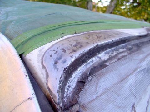 1990 Lincoln Town Car - More grinding and sanding to come