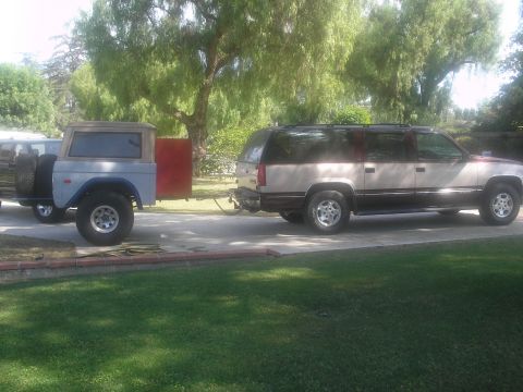 1966 Ford Bronco - this is what I'll look like traveling across country...wave if you see me probably be on CB ch 4