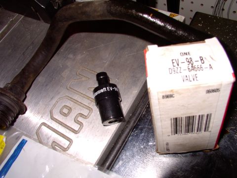 1990 Lincoln Town Car - Popped for a new genuine Ford PCV valve while I was at it.