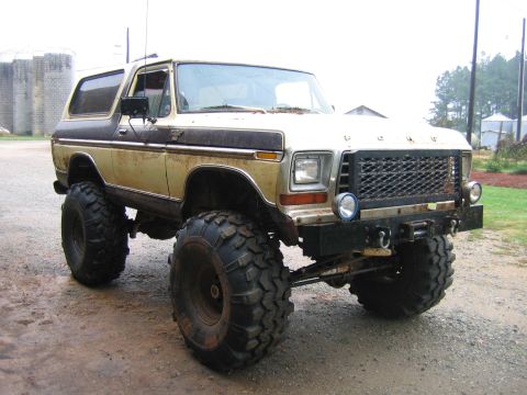 1992 Ford Mustang - This modified 1978 Ford Bronco sits high on massive off-road tires, ready for any terrain.