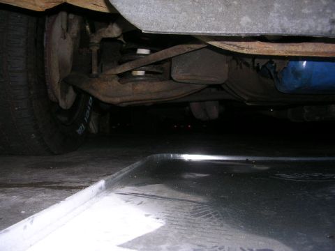 1975 Ford Ranchero - Driver side control arm. I think this one is bent.