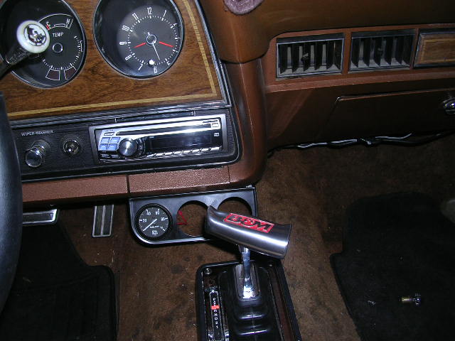 My latest project. Moved the CD player into the dash and I am in the process of installing the gauge cluster