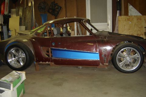 1994 Ford Probe - '65 Karmann Ghia '70 Olds Toronado GT 455 midengine Tube frame, rollcage Tilt rear, tilt front Suicide doors