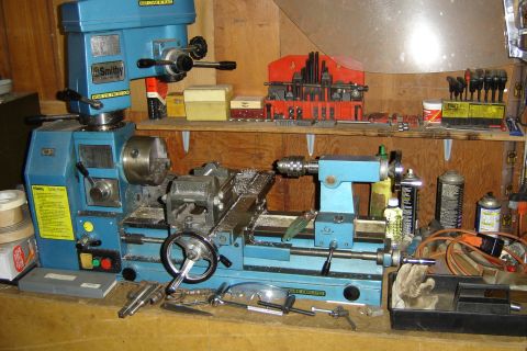 1994 Ford Probe - My Smithy milling machine Gets lots of use