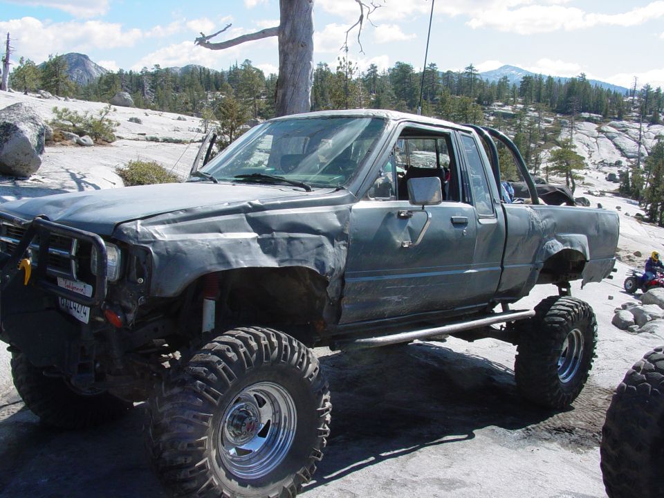 Alfred's toyota... what's left of it