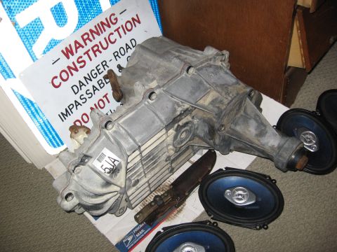 1974 Ford F-100 - t-case stored in my room