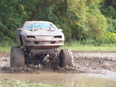 1979 Ford Bronco - This heavily modified vehicle is built for off-road mud bogging adventures.