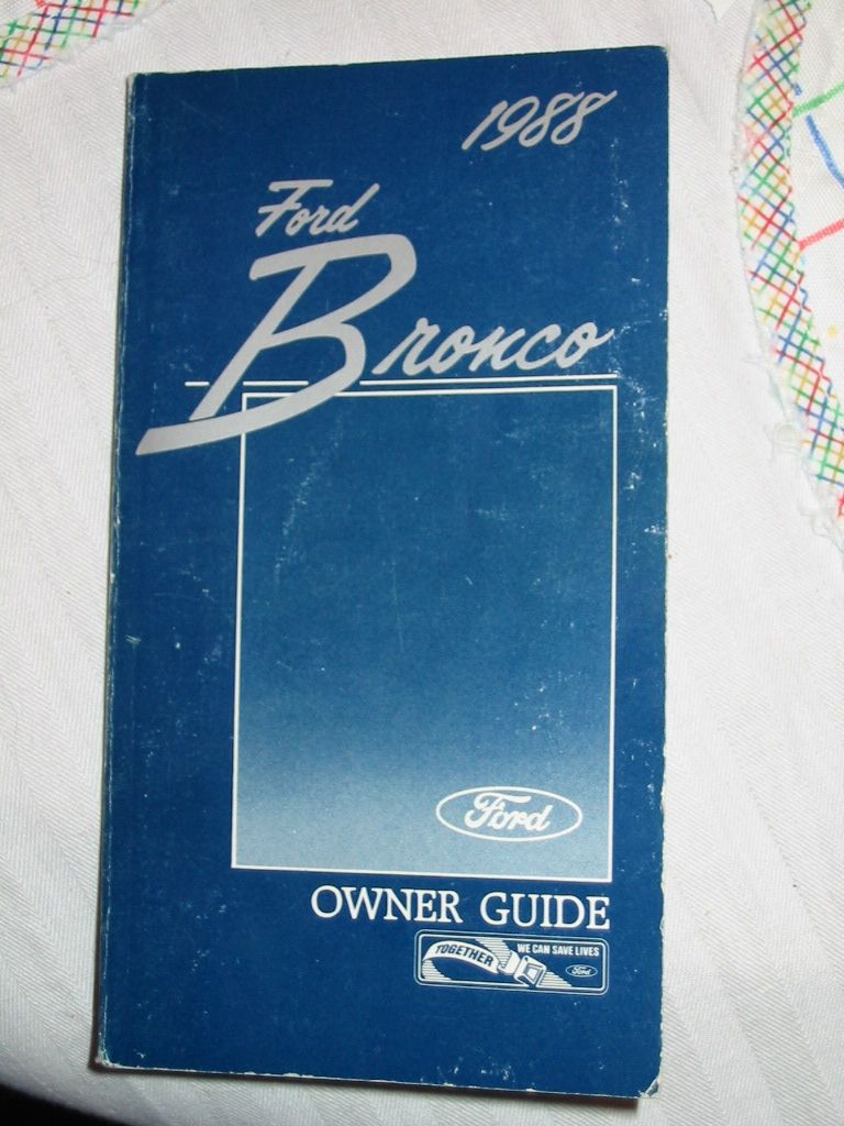 owners manual cover