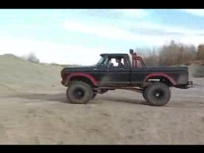 1979 Ford F-150 - Just a small jump with the truck.