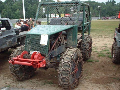 1978 Ford Bronco - This thing has 50" tires and has 20,000lb. PTO driven winches front and back.