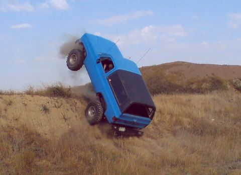 1989 Chevrolet Blazer - Sky wheelie
