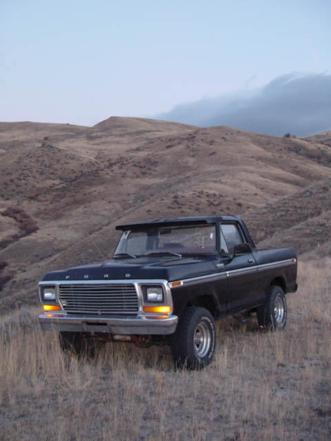1979 Ford Bronco - Halfway to the homestead.