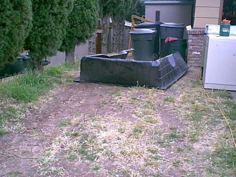 1983 Ford Bronco - I sliced out the bottom.