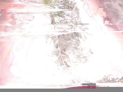 1988 Ford C-350 (Centurion Conversions) - The photo shows the roof of a vehicle, possibly with some damage or wear. The lighting is bright and reflective.