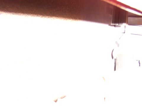 1988 Ford C-350 (Centurion Conversions) - Detail of a door lock mechanism, likely a replacement part.