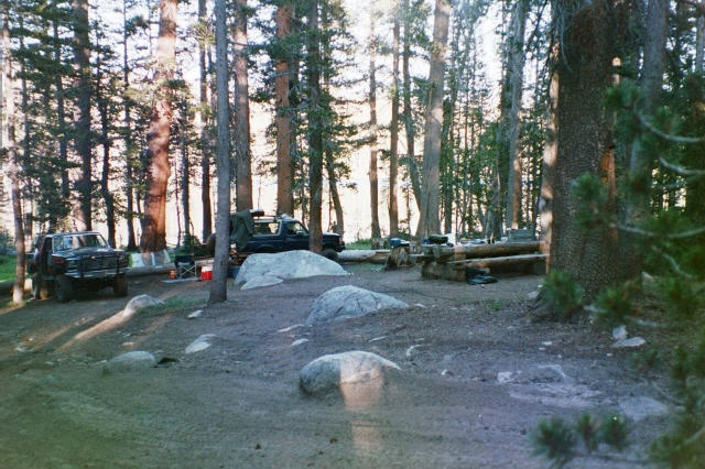 second nights camp at one of several lakes.  About 12 miles from trails end. Lots of Mosquitos