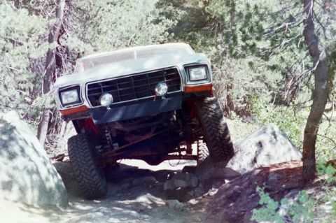 1994 Ford Bronco - Don, 78 Bronco with no straight sheet metal (or windshield for that matter)