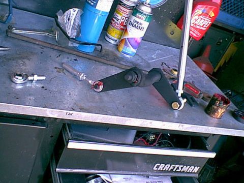 1983 Ford Bronco - Here is the bell crank all rebuilt and ready to go back in the truck.