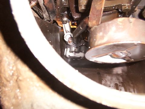 1988 Ford C-350 (Centurion Conversions) - Engine oil pump assembly detail, likely from a Ford vehicle, showing internal mechanical parts.