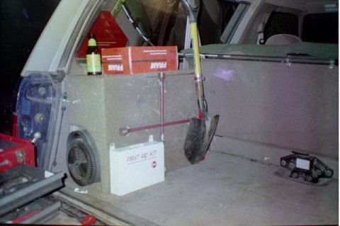 1994 Ford Bronco - tool box/ sub cover