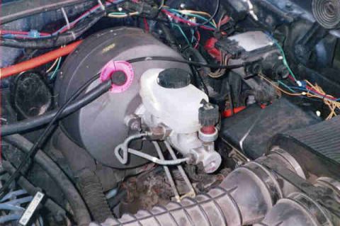 1994 Ford Bronco - F-350 booster and master cylinder