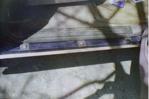 1994 Ford Bronco - top of Andy's rock sliders