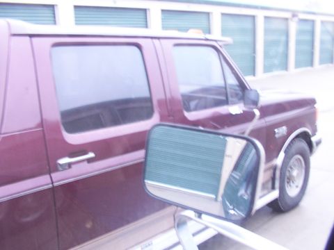 1988 Ford C-350 (Centurion Conversions) - This maroon Ford F-Series truck appears to be from the late 1980s, likely around 1987, based on its body style.