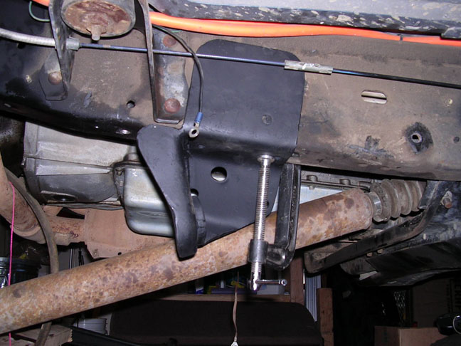 It should allow for a much better angle on the radius arm.  Without the lay back, it would have put the bushings at a bind at normal ride height