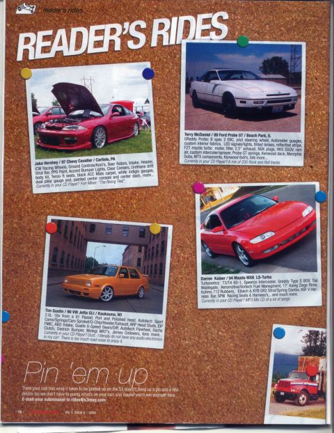 1991 Ford Probe - Terry McDaniel's 1991 Ford Probe GT is featured in this reader's rides section.