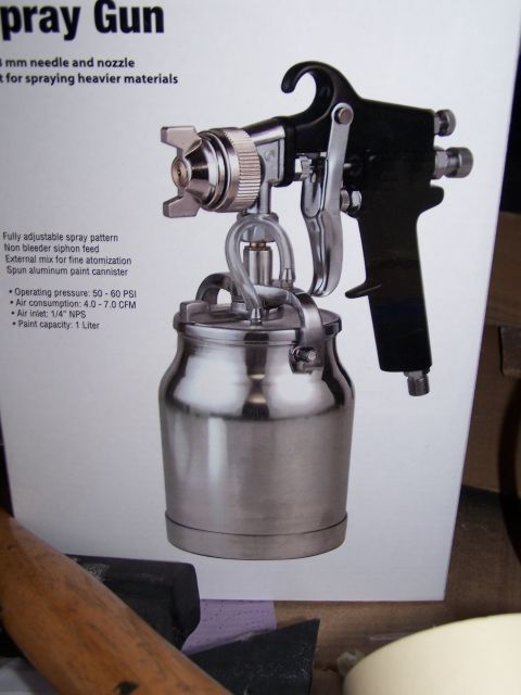 1986 Ford Bronco - SPray gun - specifics