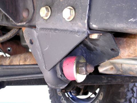 1994 Ford Bronco - Gusseted the radius arm bracket after it started cracking on the ramsey trail. this should fix any potential week spots