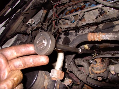 1990 Lincoln Town Car - How tight to you tighten the completely dry gaskets ? (yes, they go on completely dry, no sealant whatsoever). I use this palm ratchet to s…