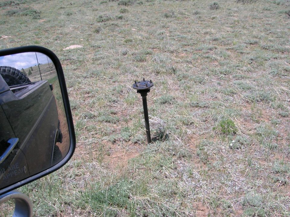 The reason i went wheeling. planning on making a tire carrier out of it.