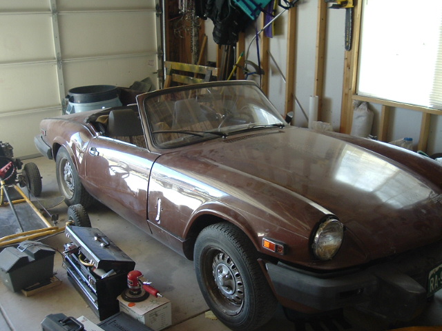 Triumph Spitfire 1500
1979 w/49,000 miles