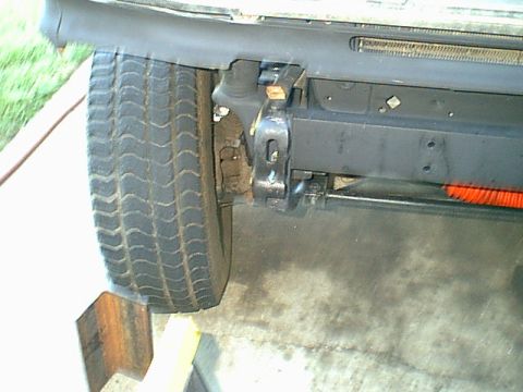 1983 Ford Bronco - I need to drill out the back so i could bolt the rear of the bumper to it.