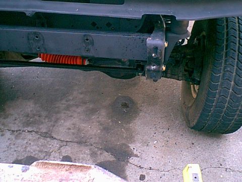 1983 Ford Bronco - you can see the other rear bolt mounts in this pic as well