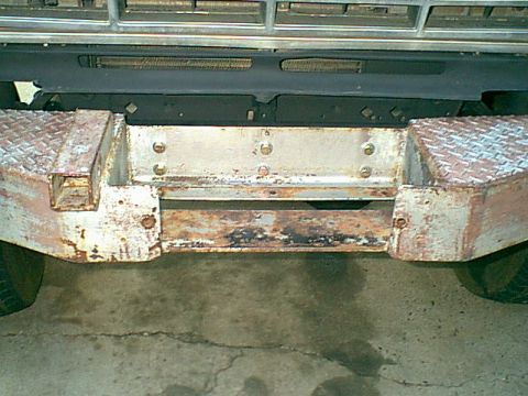 1983 Ford Bronco - Here it is bolted in place. This thing is not going anywhere.