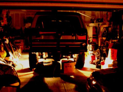 1994 Ford Bronco - sure makes night time crawling easier