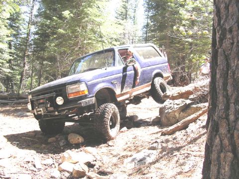 1994 Ford Bronco - me on the same spot