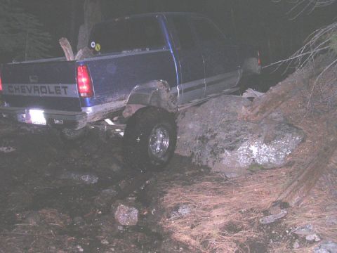 1994 Ford Bronco - this is the same spot later that night. After he replaced a gearbox on the trail, and I fixed my stuff