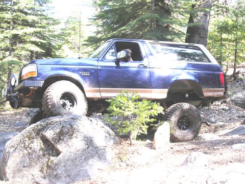 1994 Ford Bronco - Being the first trip after the sas, these are the requisite series of flex shots