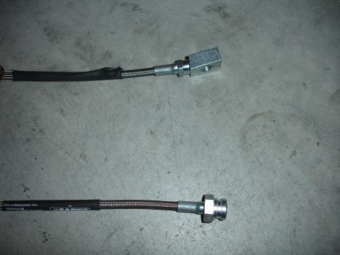 1996 Ford Bronco - front brake line