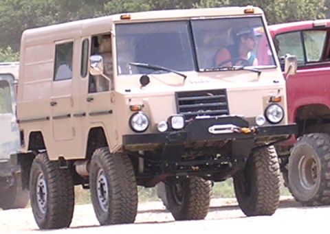 1994 Ford Bronco - a volvo c-303. 18" ground clearance. This thing was neat